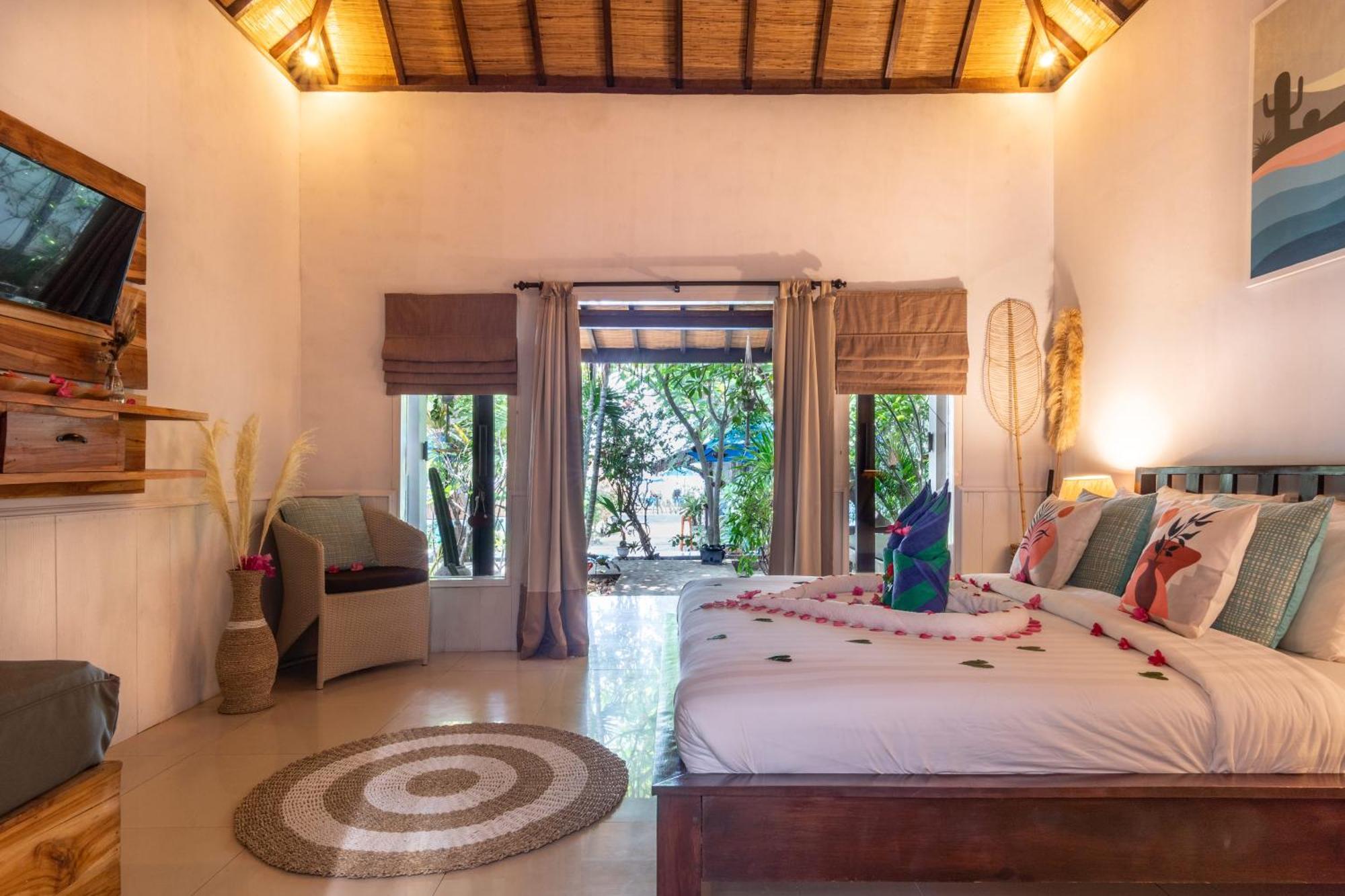 Bale Sampan Boutique Bungalows Gili Trawangan Exterior foto